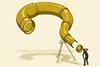 An illustration showing a question mark