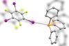  Halogen bond geometry in cocrystal 1