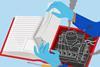 An image showing the fixing of a broken engine of a book