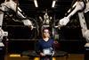 An image showing MedUSA, a large-scale hybrid additive manufacturing platform