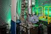 A picture of the setup used to carry out the experiments