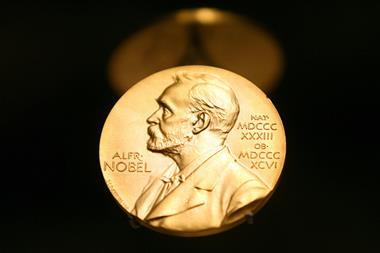 An image showing a Nobel prize medal
