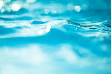 Light reflecting in a pool
