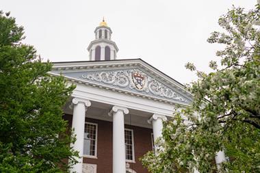 Baker Library of the Harvard Business School
