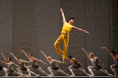 James Shee with Artists of the Ballet in In Colour